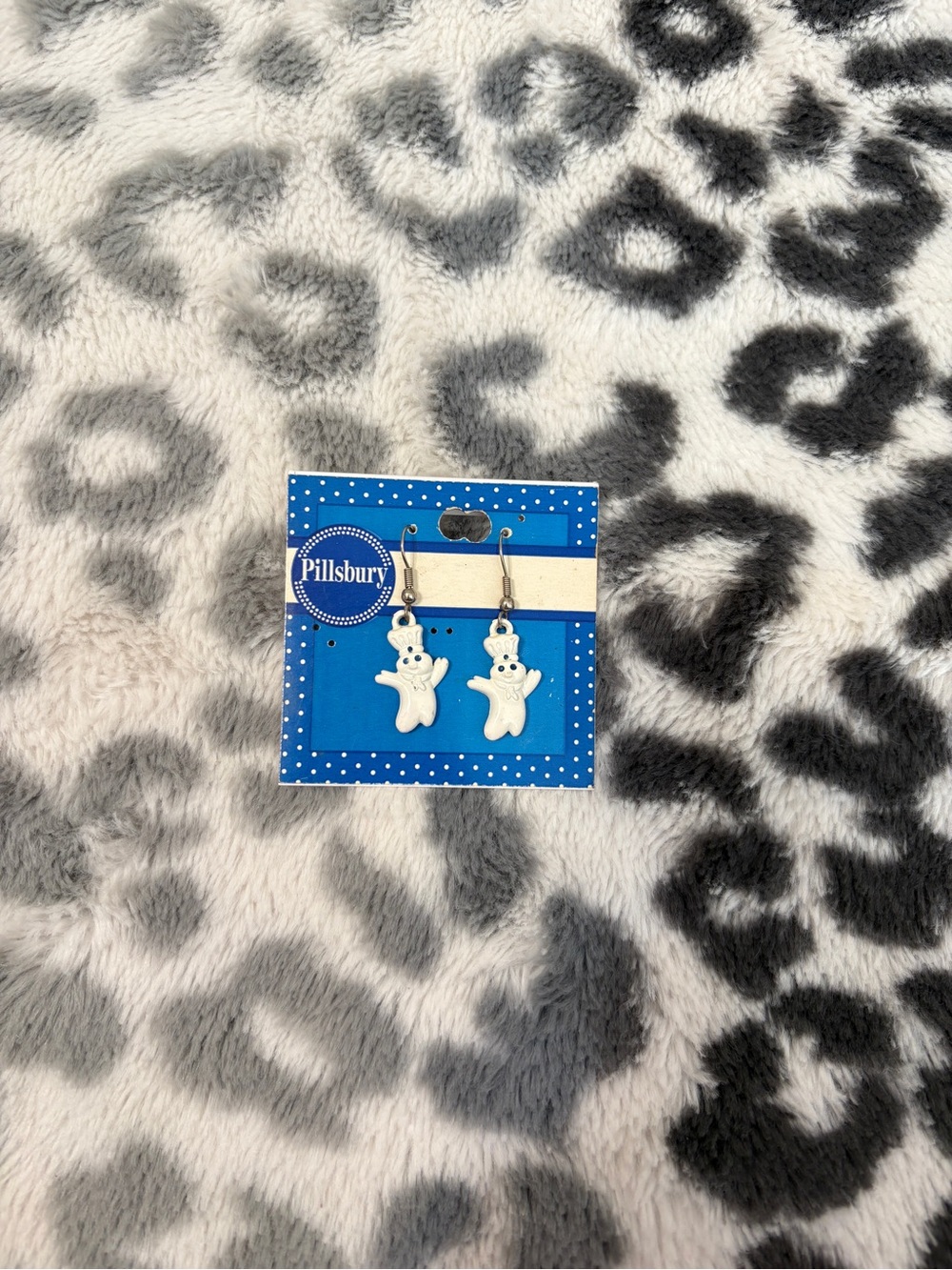 Vintage Pillsbury Dough Boy Earrings